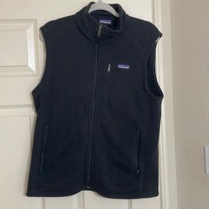 Patagonia Vest Mens M Black Fleece